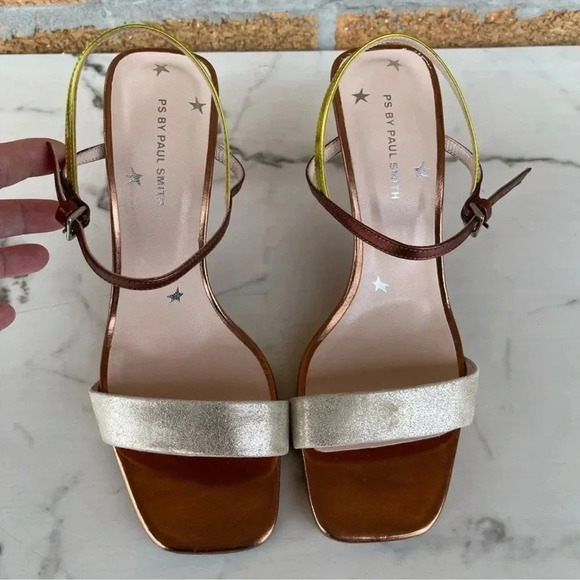 PAUL SMITH Nyla Heeled Sandals size 38/7.5 - Picture 2 of 8